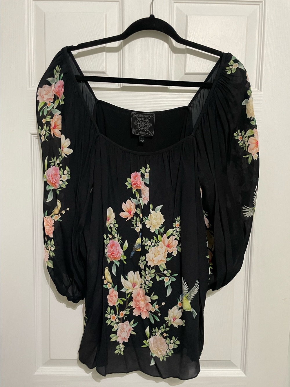 Johnny Was “Byrdie” Blouse - Size Large